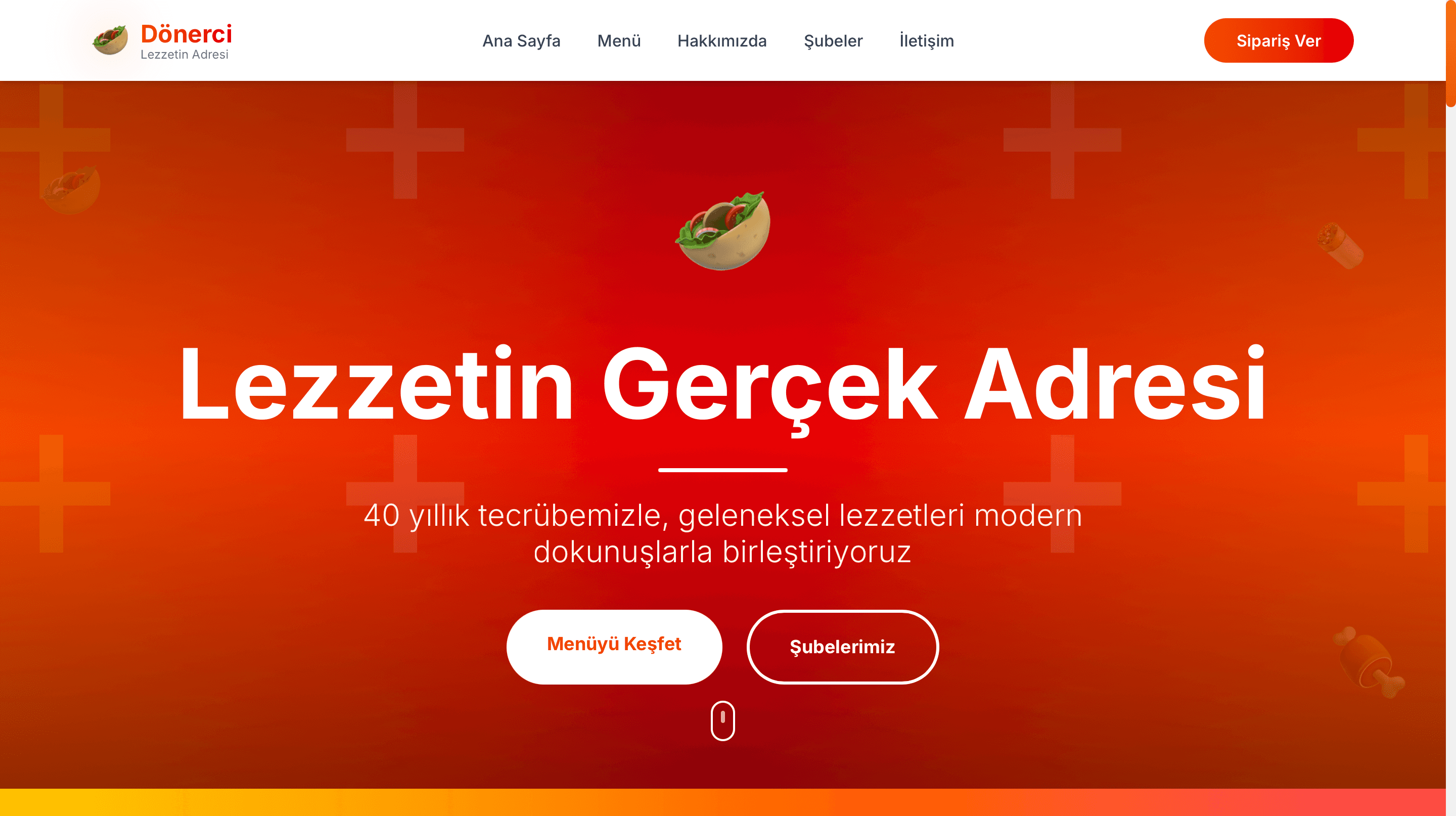 Dönerci Restaurant Teması